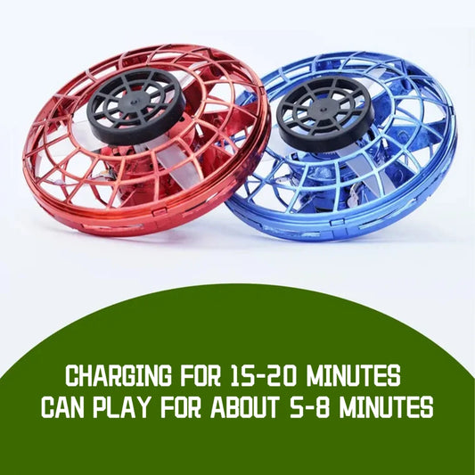 Spinner Voador LED em Formato de OVNI